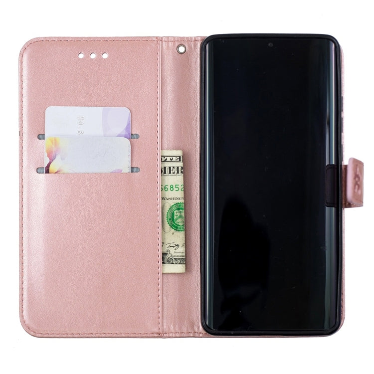 For Huawei P30 Pro Plum Flowers Pattern Horizontal Flip Leather Case with Holder & Card Slots & Wallet & Lanyard