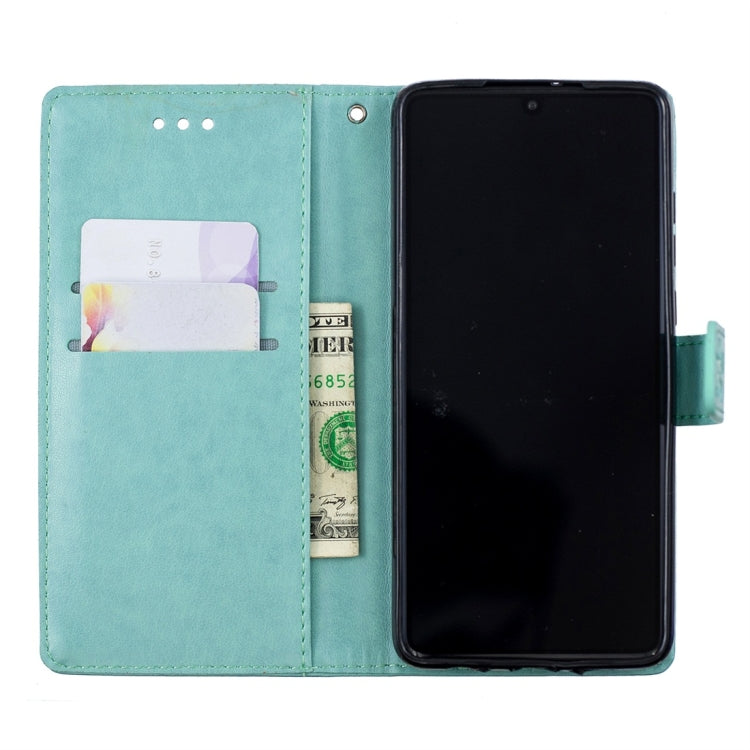For Huawei P30 Plum Flowers Pattern Horizontal Flip Leather Case with Holder & Card Slots & Wallet & Lanyard
