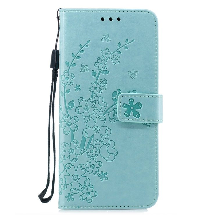 For Huawei Mate 20 Lite Plum Flowers Pattern Horizontal Flip Leather Case with Holder & Card Slots & Wallet & Lanyard