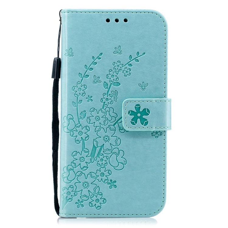For Nokia 3.1 Plum Flowers Pattern Horizontal Flip Leather Case with Holder & Card Slots & Wallet & Lanyard