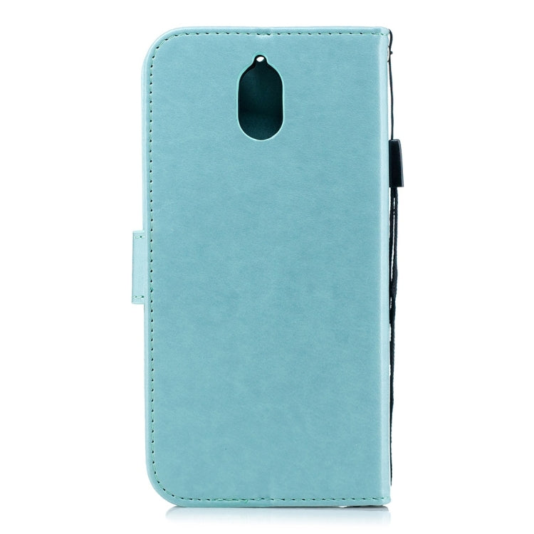 For Nokia 3.1 Plum Flowers Pattern Horizontal Flip Leather Case with Holder & Card Slots & Wallet & Lanyard