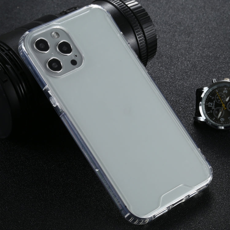 For iPhone 12 Pro Max Four-corner Shockproof Transparent TPU + PC Protective Case
