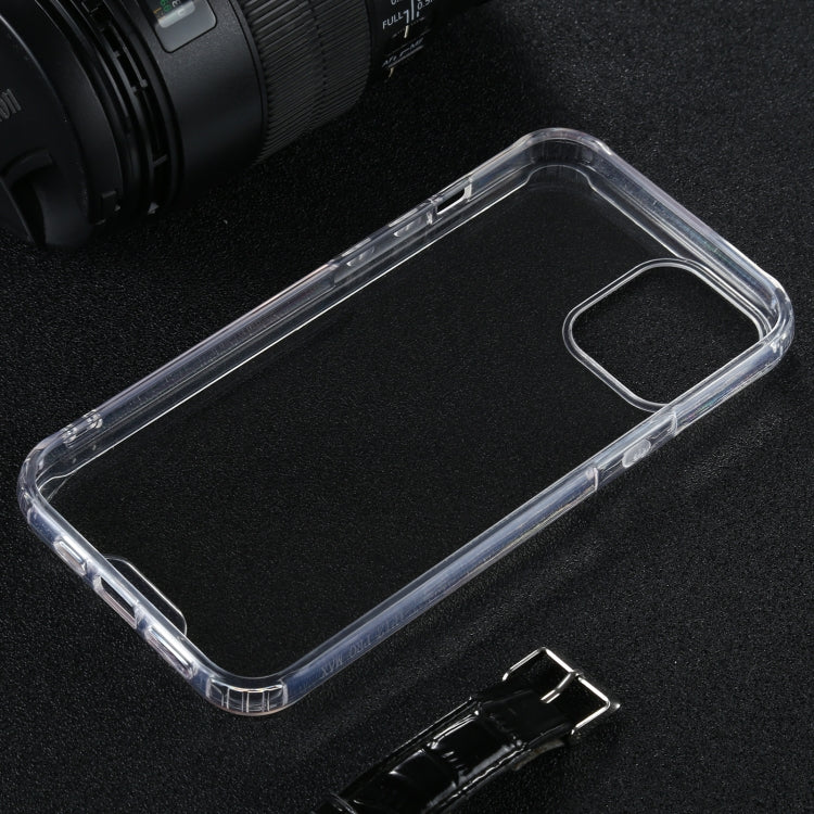 For iPhone 12 Pro Max Four-corner Shockproof Transparent TPU + PC Protective Case