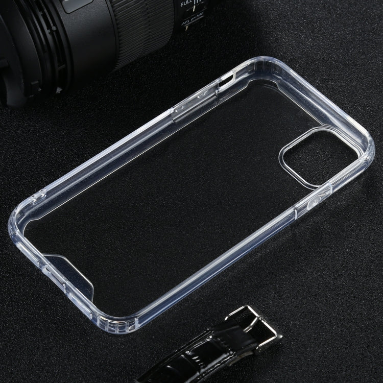 For iPhone 11 Four-corner Shockproof Transparent TPU + PC Protective Case
