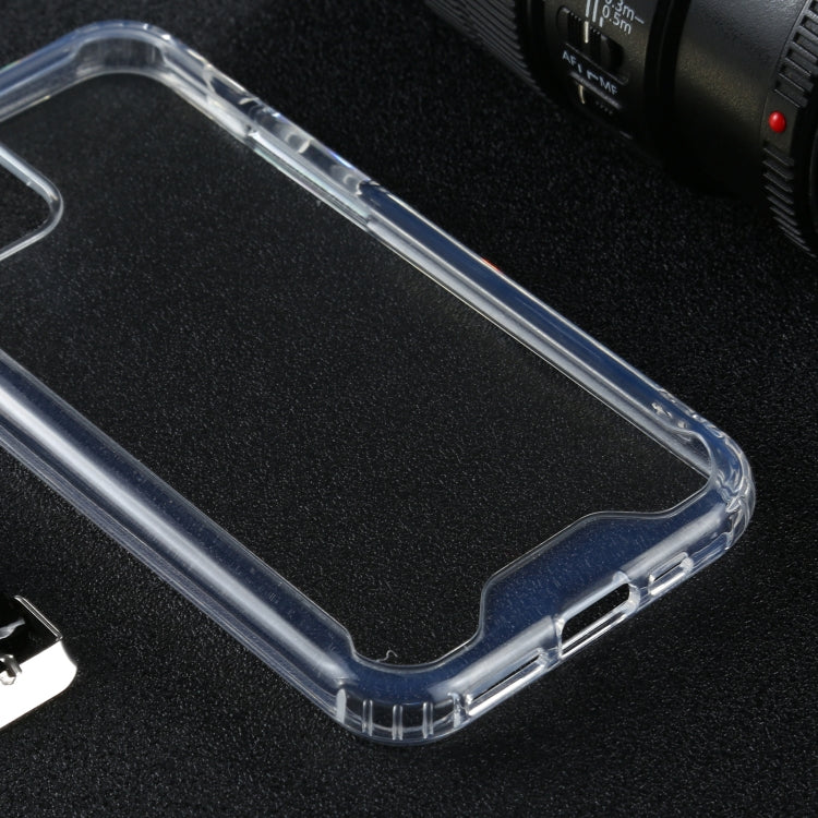 For iPhone 11 Pro Four-corner Shockproof Transparent TPU + PC Protective Case