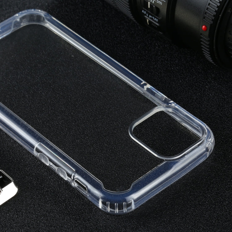 For iPhone 11 Pro Four-corner Shockproof Transparent TPU + PC Protective Case