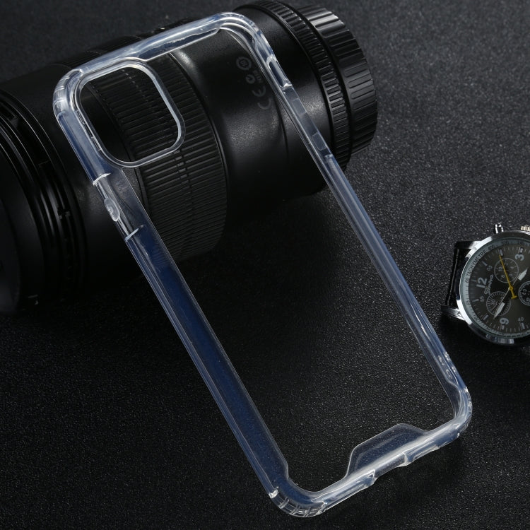 For iPhone 11 Pro Max Four-corner Shockproof Transparent TPU + PC Protective Case