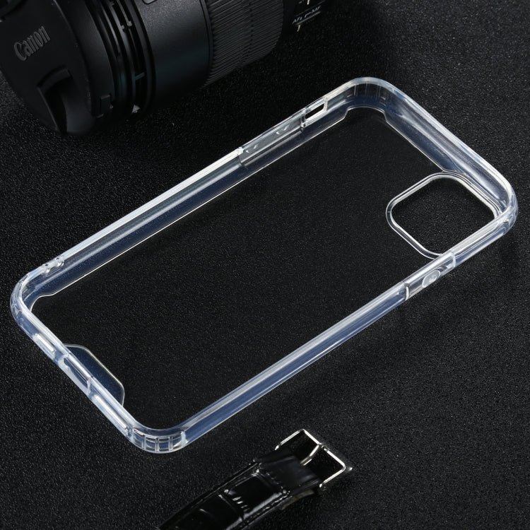 For iPhone 11 Pro Max Four-corner Shockproof Transparent TPU + PC Protective Case