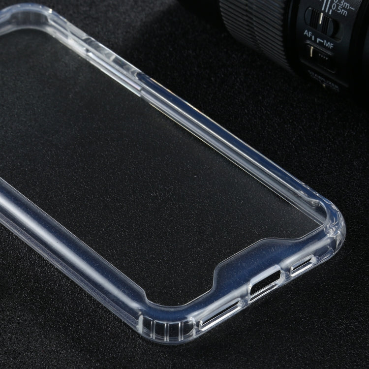 For iPhone 11 Pro Max Four-corner Shockproof Transparent TPU + PC Protective Case