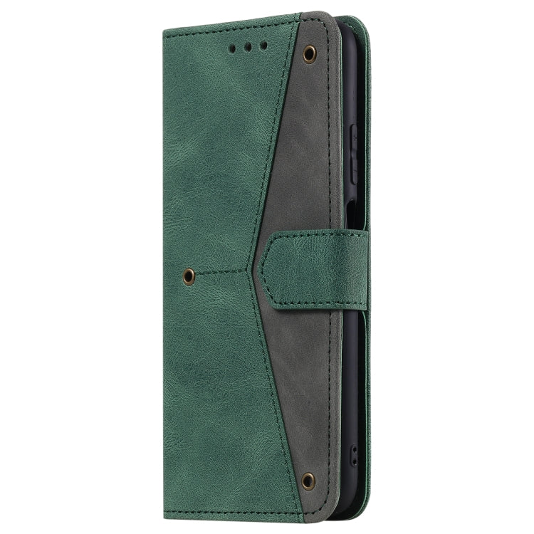 For Samsung Galaxy A42 5G Stitching Calf Texture Horizontal Flip Leather Case with Holder & Card Slots & Wallet