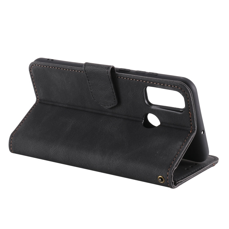 For Motorola Moto G30 / G10 Stitching Calf Texture Horizontal Flip Leather Case with Holder & Card Slots & Wallet