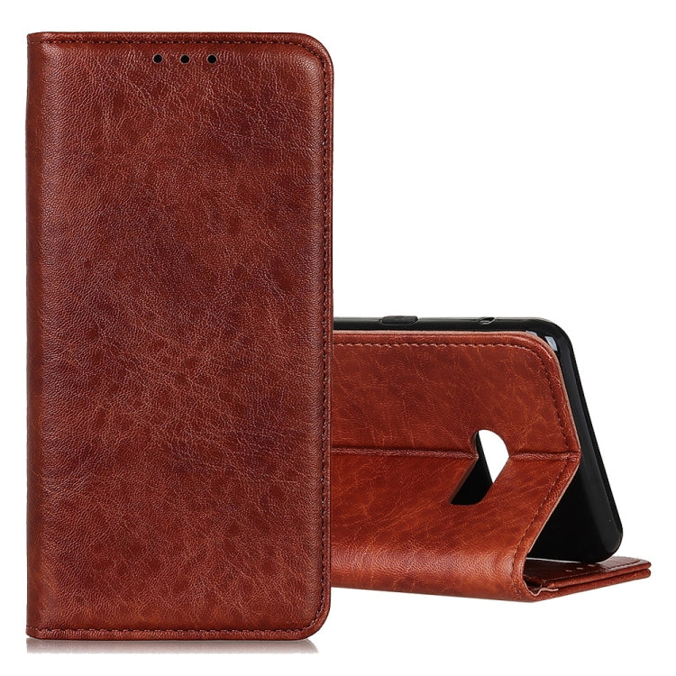 For LG V50S ThinQ 5G Magnetic Retro Crazy Horse Texture Horizontal Flip Leather Case with Holder & Card Slots
