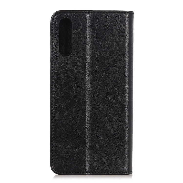 For Galaxy A70s Magnetic Retro Crazy Horse Texture Horizontal Flip Leather Case with Holder & Card Slots