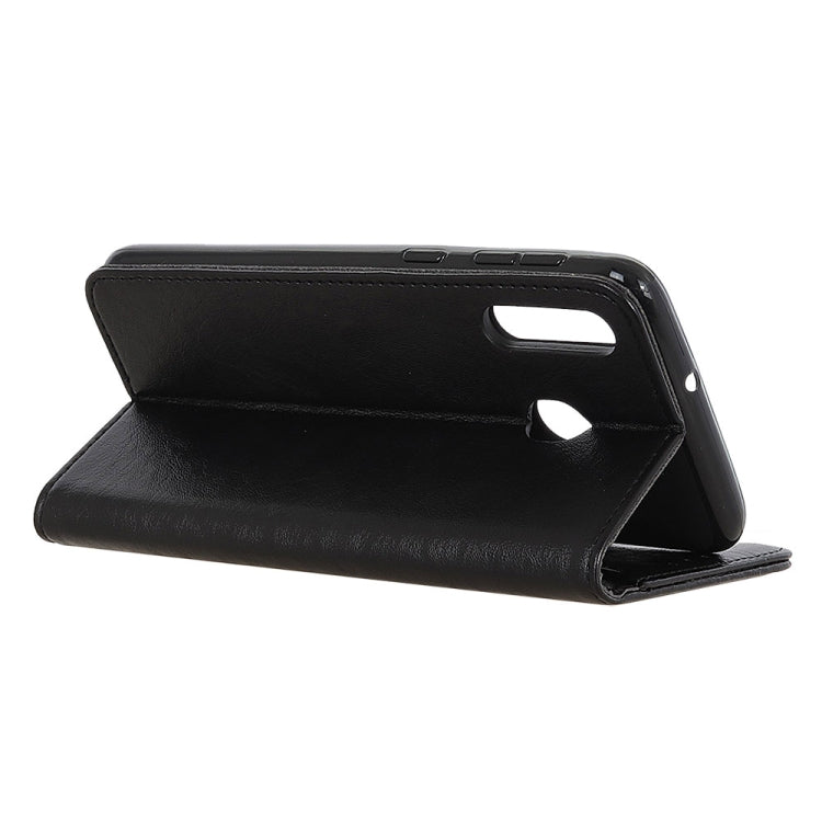 For Galaxy M10s Magnetic Retro Crazy Horse Texture Horizontal Flip Leather Case with Holder & Card Slots