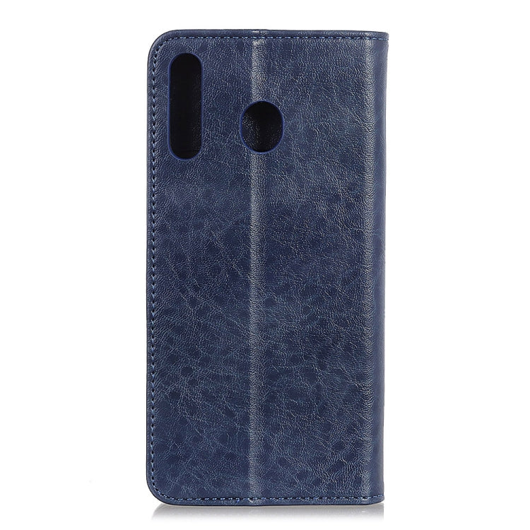 For Galaxy M10s Magnetic Retro Crazy Horse Texture Horizontal Flip Leather Case with Holder & Card Slots