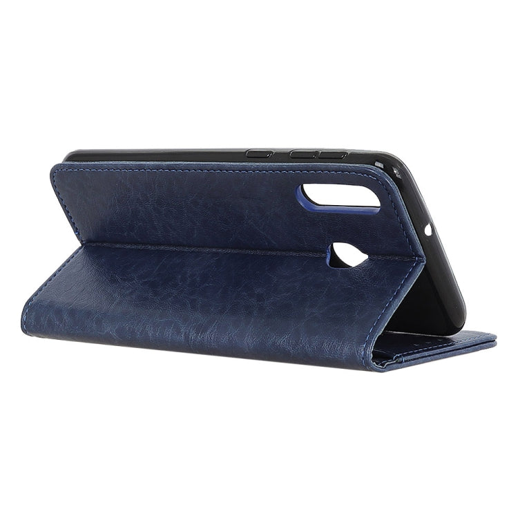 For Galaxy M10s Magnetic Retro Crazy Horse Texture Horizontal Flip Leather Case with Holder & Card Slots