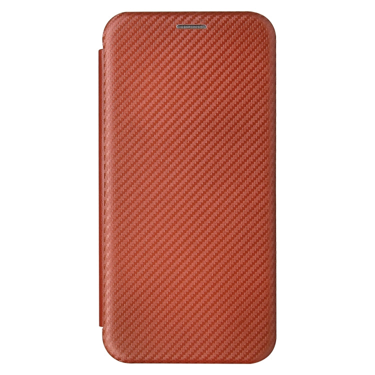 For Nokia 7.3 Carbon Fiber Texture Horizontal Flip TPU + PC + PU Leather Case with Card Slot