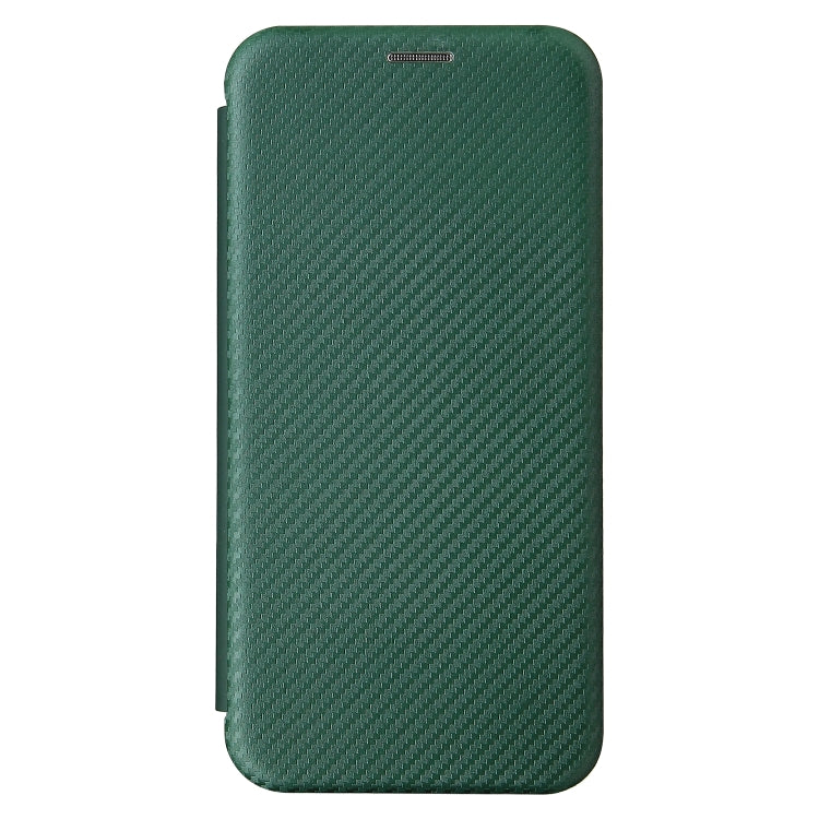 For Nokia 7.3 Carbon Fiber Texture Horizontal Flip TPU + PC + PU Leather Case with Card Slot