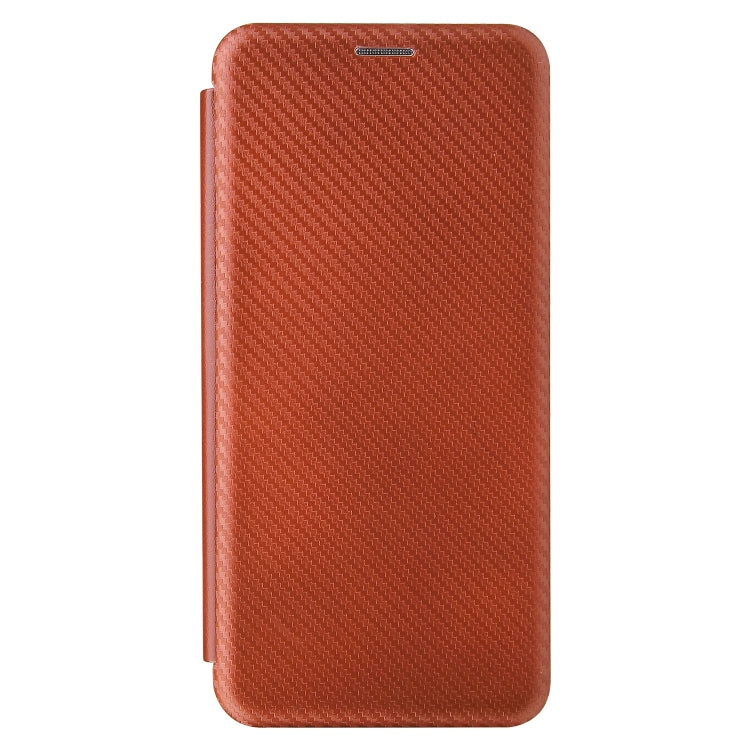 For Nokia 6.3 Carbon Fiber Texture Horizontal Flip TPU + PC + PU Leather Case with Card Slot