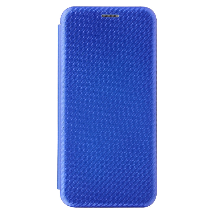 For Samsung Galaxy A32 4G Carbon Fiber Texture Horizontal Flip TPU + PC + PU Leather Case with Card Slot