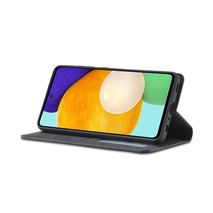For Samsung Galaxy A52 5G / 4G Forwenw Dream Series Oil Edge Strong Magnetism Horizontal Flip Leather Case with Holder & Card Slots & Wallet & Photo Frame