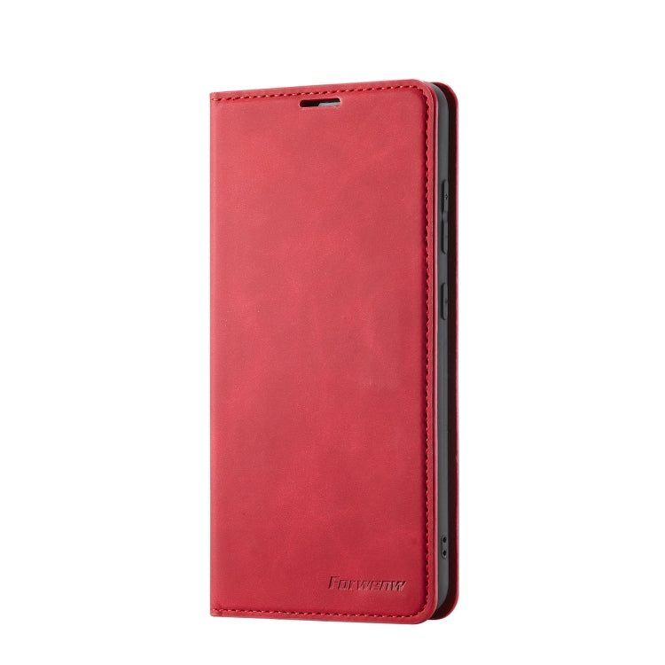 For Samsung Galaxy A52 5G / 4G Forwenw Dream Series Oil Edge Strong Magnetism Horizontal Flip Leather Case with Holder & Card Slots & Wallet & Photo Frame
