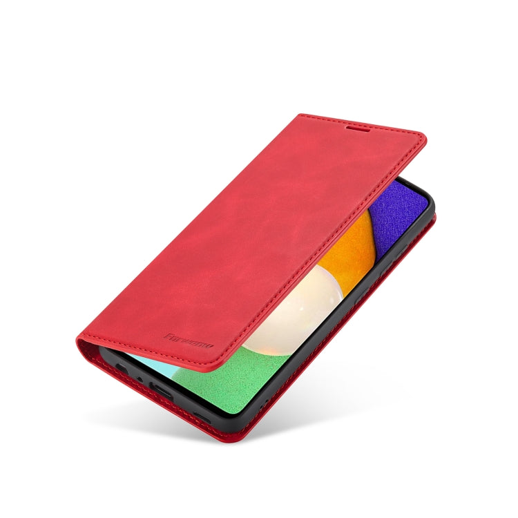 For Samsung Galaxy A52 5G / 4G Forwenw Dream Series Oil Edge Strong Magnetism Horizontal Flip Leather Case with Holder & Card Slots & Wallet & Photo Frame