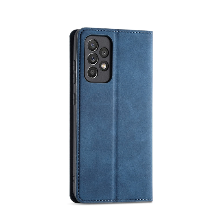 For Samsung Galaxy A52 5G / 4G Forwenw Dream Series Oil Edge Strong Magnetism Horizontal Flip Leather Case with Holder & Card Slots & Wallet & Photo Frame