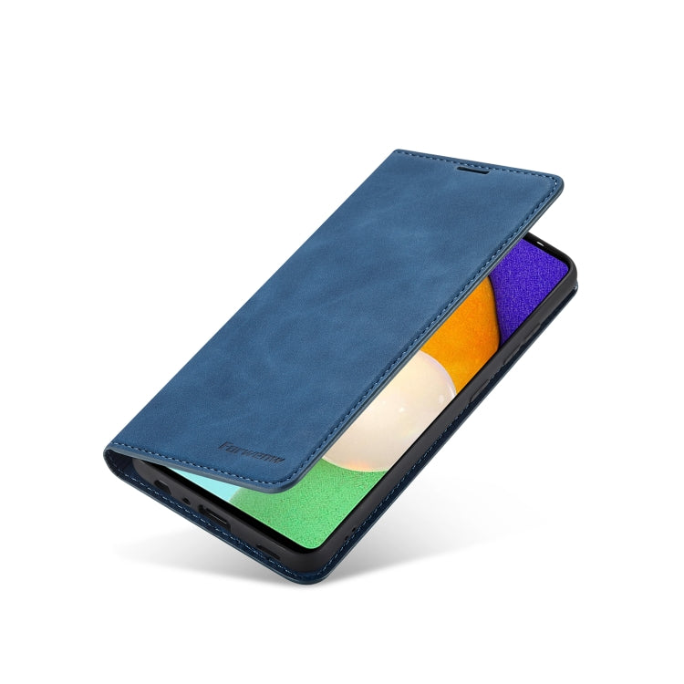 For Samsung Galaxy A52 5G / 4G Forwenw Dream Series Oil Edge Strong Magnetism Horizontal Flip Leather Case with Holder & Card Slots & Wallet & Photo Frame