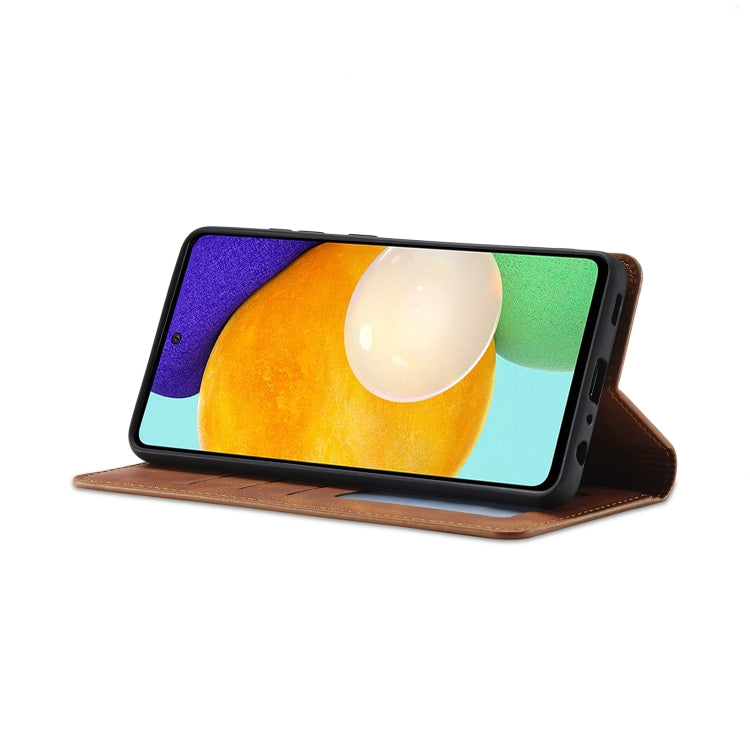 For Samsung Galaxy A52 5G / 4G Forwenw Dream Series Oil Edge Strong Magnetism Horizontal Flip Leather Case with Holder & Card Slots & Wallet & Photo Frame