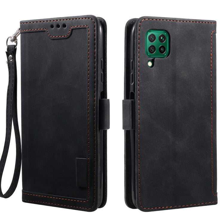 For Samsung Galaxy A12 5G Retro Splicing Horizontal Flip Leather Case with Card Slots & Holder & Wallet