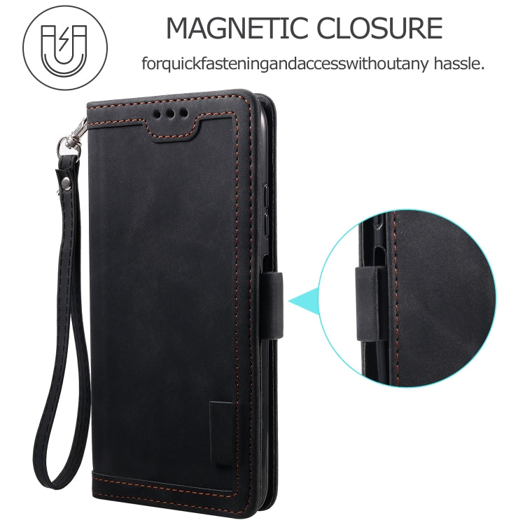 For Samsung Galaxy A12 5G Retro Splicing Horizontal Flip Leather Case with Card Slots & Holder & Wallet