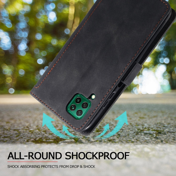 For Samsung Galaxy A12 5G Retro Splicing Horizontal Flip Leather Case with Card Slots & Holder & Wallet