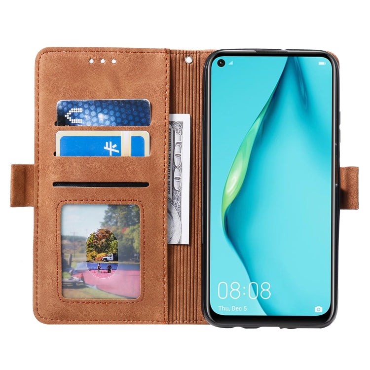 For Samsung Galaxy A12 5G Retro Splicing Horizontal Flip Leather Case with Card Slots & Holder & Wallet