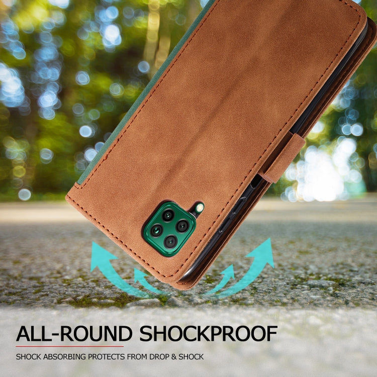 For Samsung Galaxy A12 5G Retro Splicing Horizontal Flip Leather Case with Card Slots & Holder & Wallet