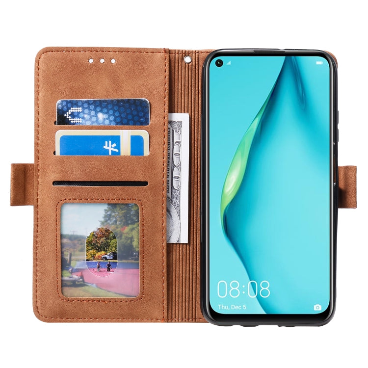 For Samsung Galaxy A12 5G Retro Splicing Horizontal Flip Leather Case with Card Slots & Holder & Wallet