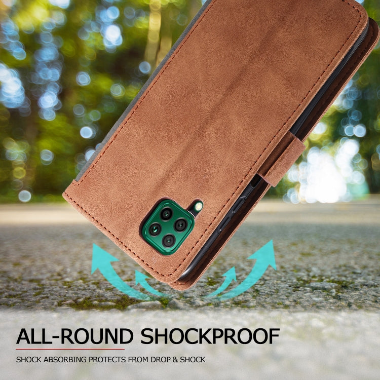 For Samsung Galaxy A12 5G Retro Splicing Horizontal Flip Leather Case with Card Slots & Holder & Wallet