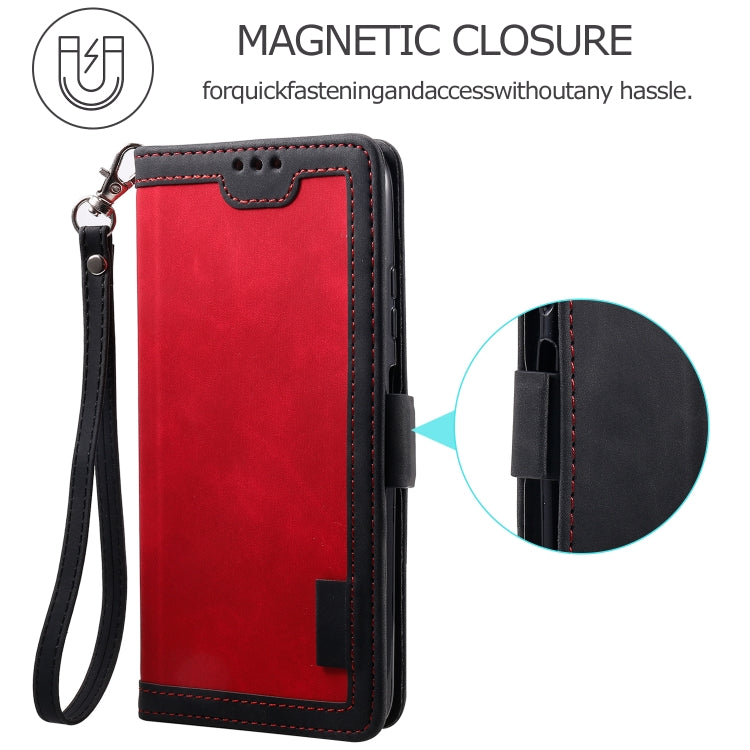 For Samsung Galaxy A12 5G Retro Splicing Horizontal Flip Leather Case with Card Slots & Holder & Wallet