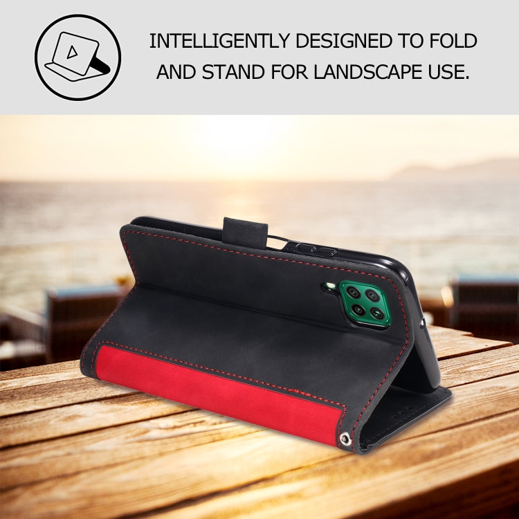 For Samsung Galaxy A12 5G Retro Splicing Horizontal Flip Leather Case with Card Slots & Holder & Wallet