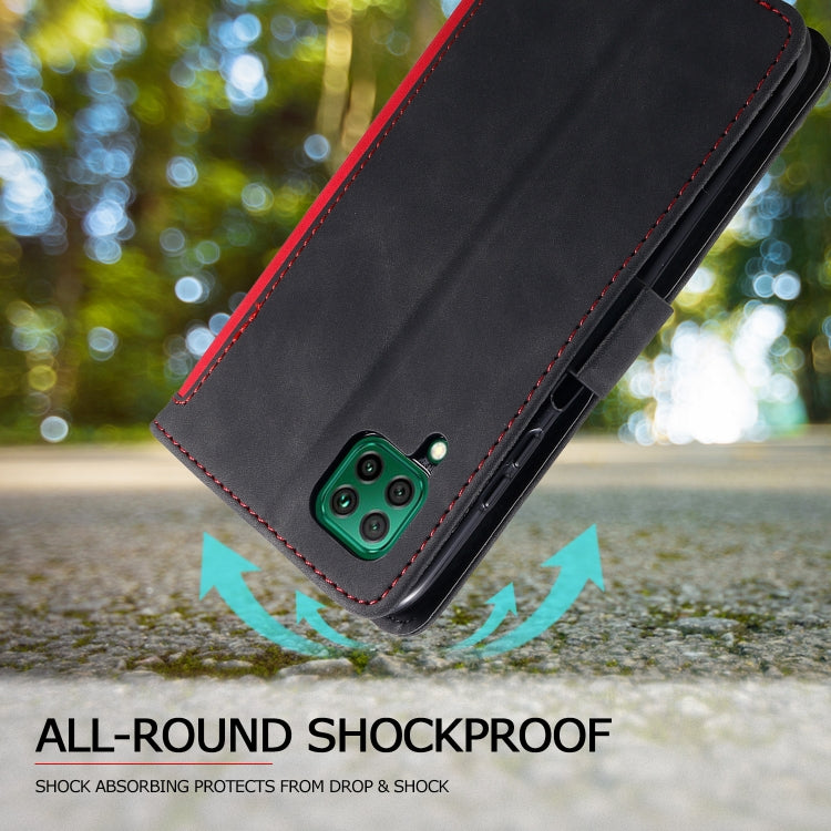 For Samsung Galaxy A12 5G Retro Splicing Horizontal Flip Leather Case with Card Slots & Holder & Wallet