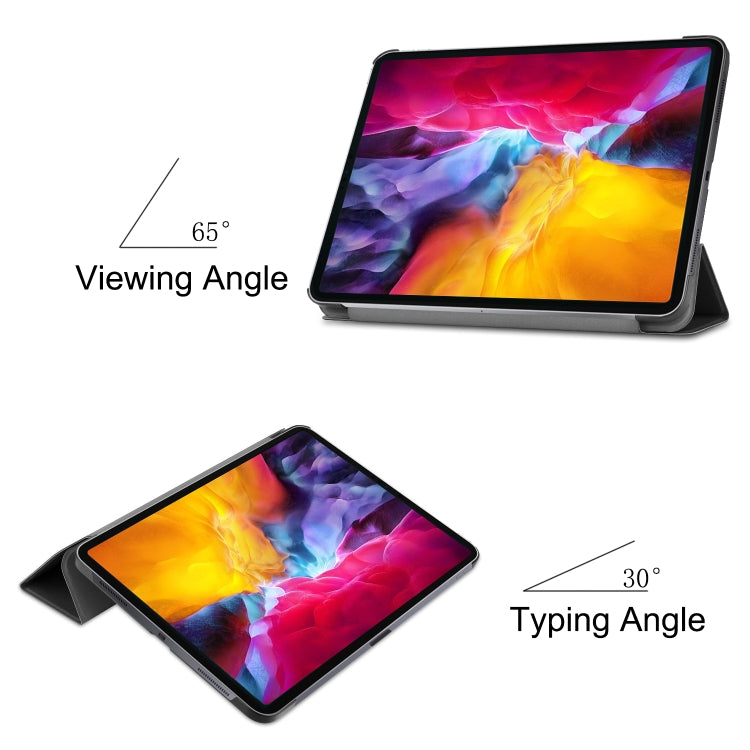 For iPad Pro 11 2022 / 2021 / 2018 Custer Texture  Leather Smart Tablet Case