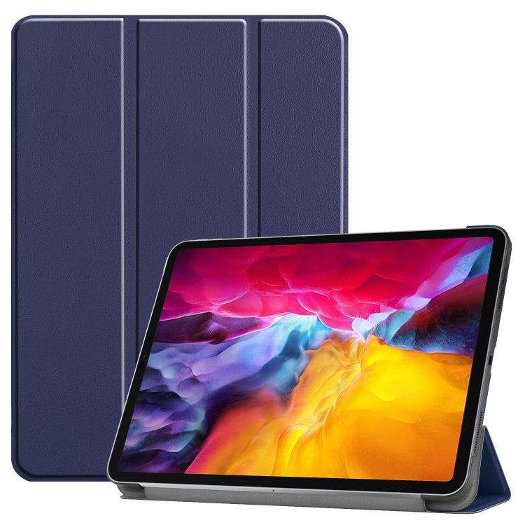 For iPad Pro 11 2022 / 2021 / 2018 Custer Texture  Leather Smart Tablet Case