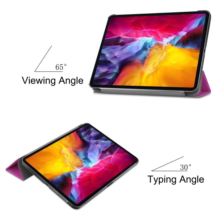 For iPad Pro 11 2022 / 2021 / 2018 Custer Texture  Leather Smart Tablet Case