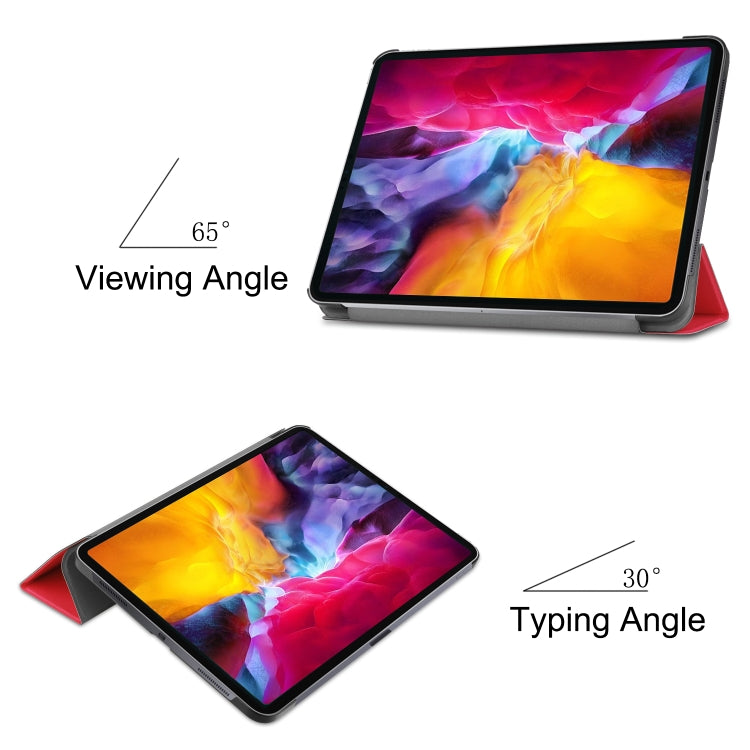For iPad Pro 11 2022 / 2021 / 2018 Custer Texture  Leather Smart Tablet Case