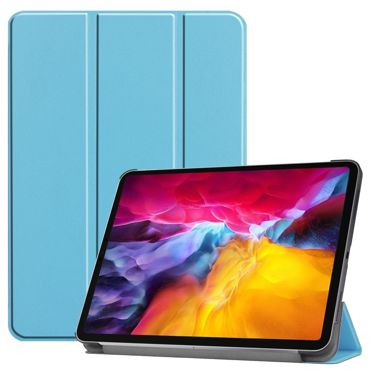 For iPad Pro 11 2022 / 2021 / 2018 Custer Texture  Leather Smart Tablet Case