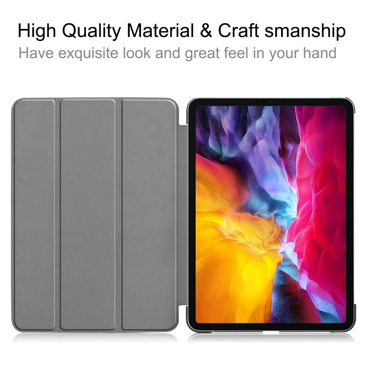 For iPad Pro 11 2022 / 2021 / 2018 Custer Texture  Leather Smart Tablet Case