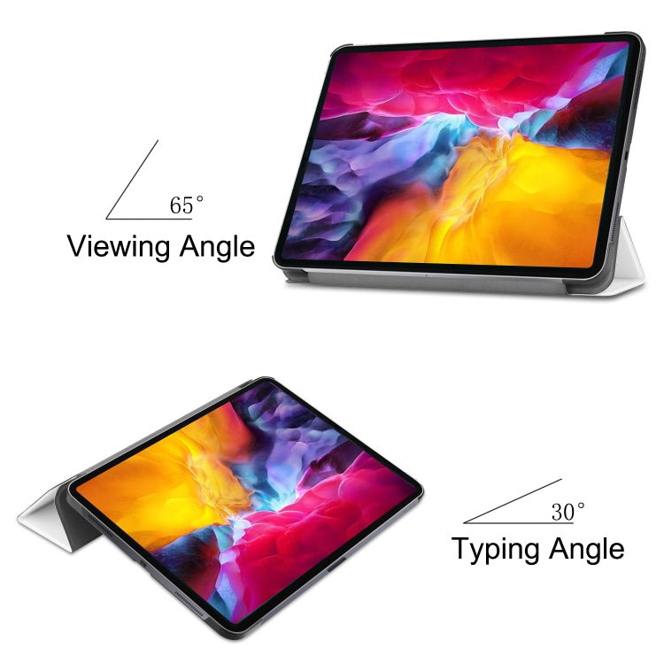 For iPad Pro 11 2022 / 2021 / 2018 Custer Texture  Leather Smart Tablet Case