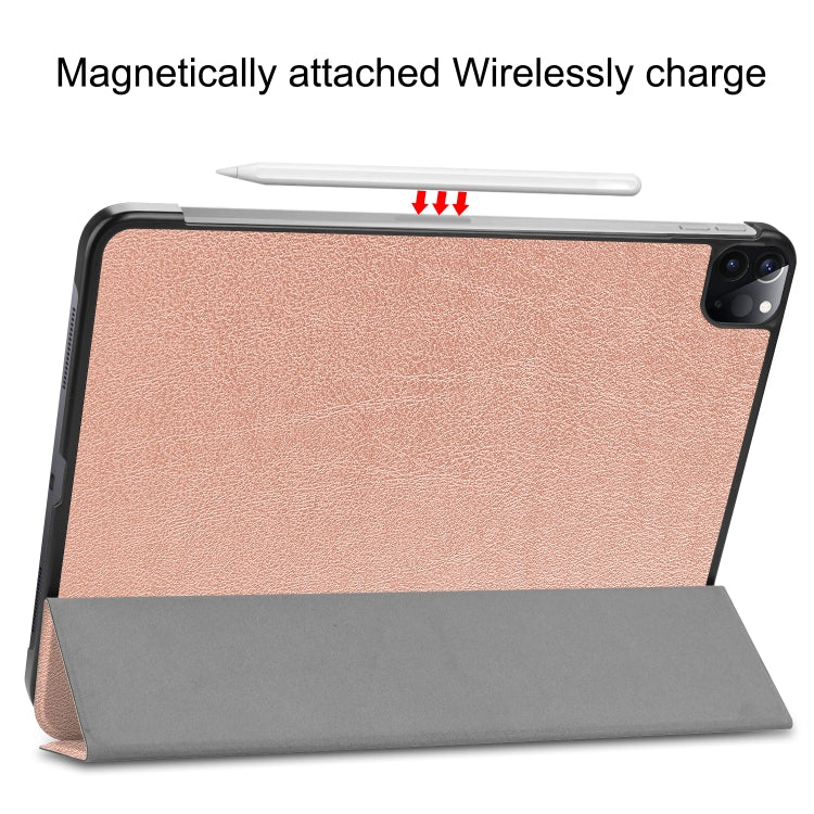 For iPad Pro 11 2022 / 2021 / 2018 Custer Texture  Leather Smart Tablet Case