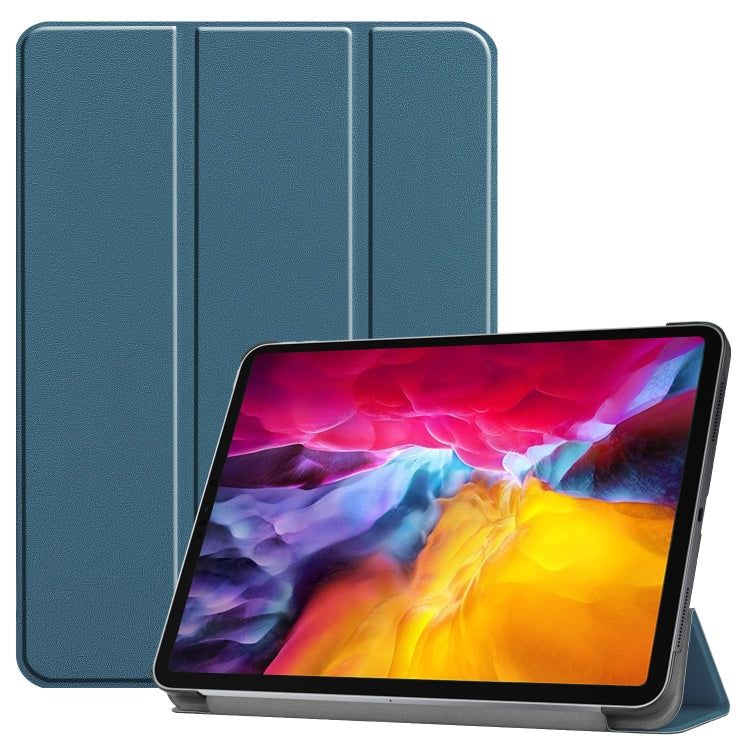 For iPad Pro 11 2022 / 2021 / 2018 Custer Texture  Leather Smart Tablet Case