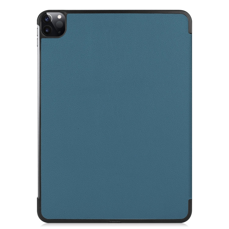For iPad Pro 11 2022 / 2021 / 2018 Custer Texture  Leather Smart Tablet Case